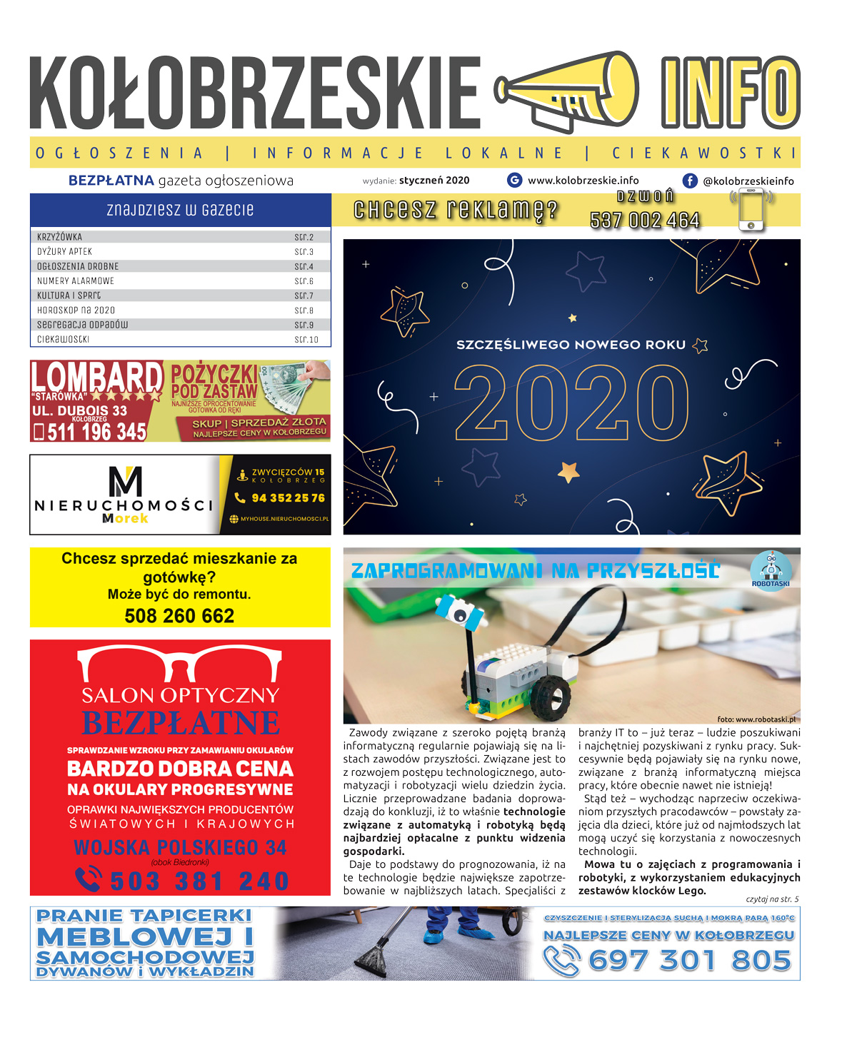 Read more about the article Wydanie styczeń 2020